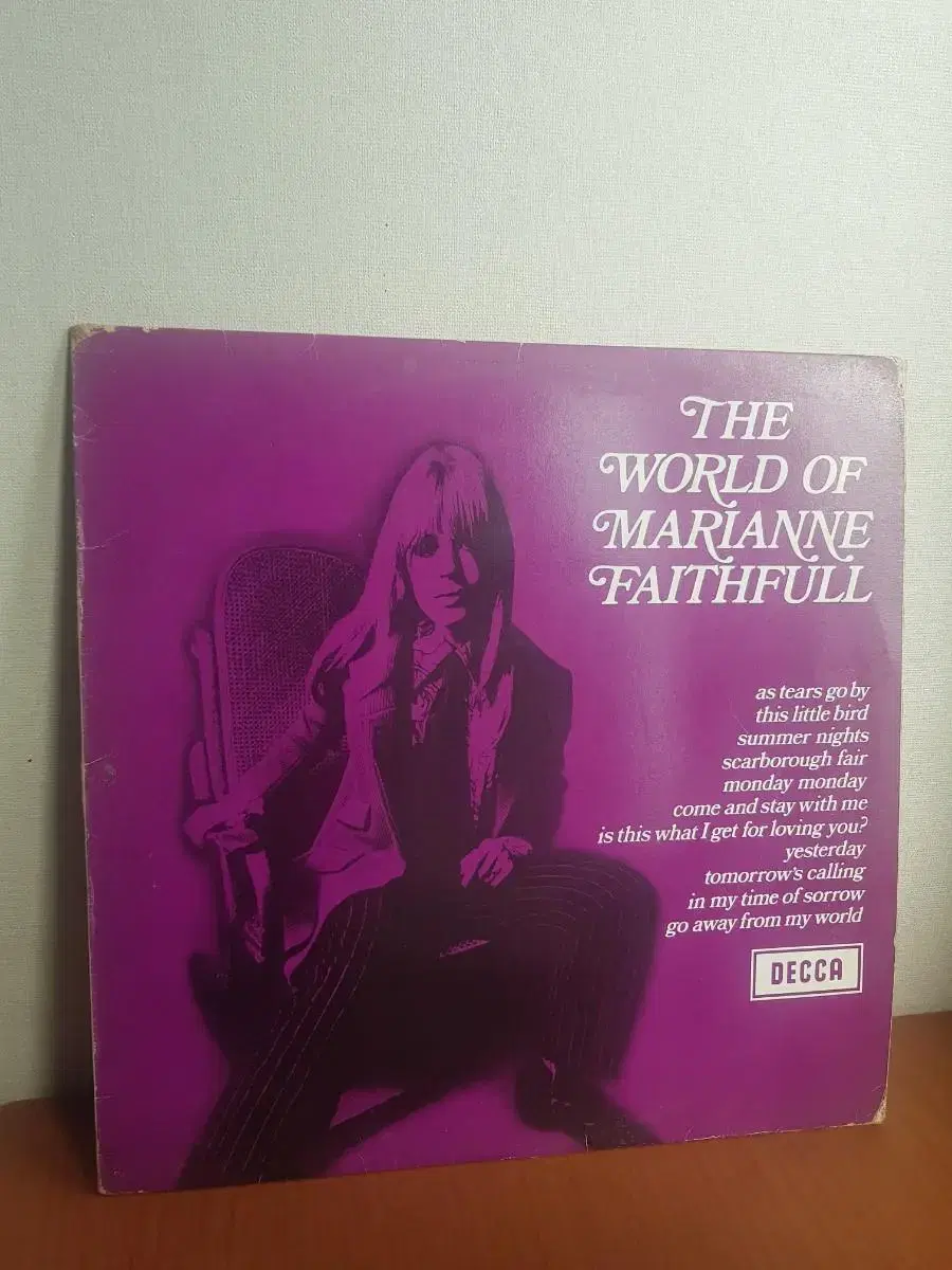 Marianne Faithful 올드팝엘피 바이닐 vinyl poplp