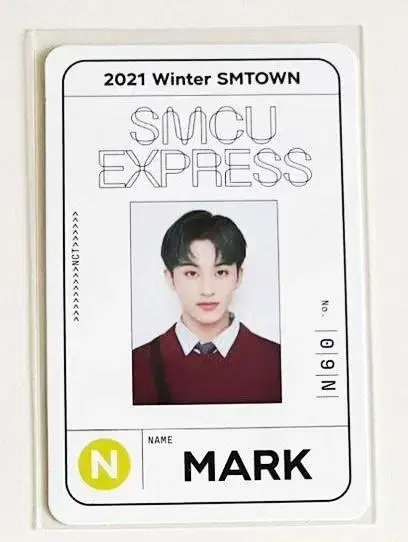 NCT mark SMCU ID Photo ID Card Confor photocard WTS