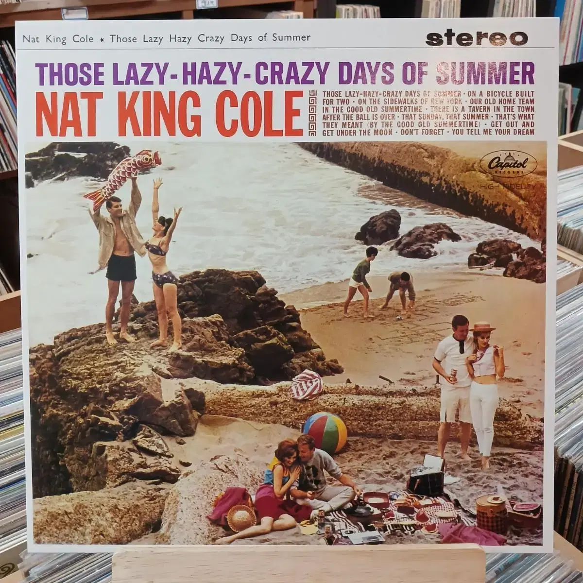 [민트급] NAT KING COLE  수입 LP 할인 가격