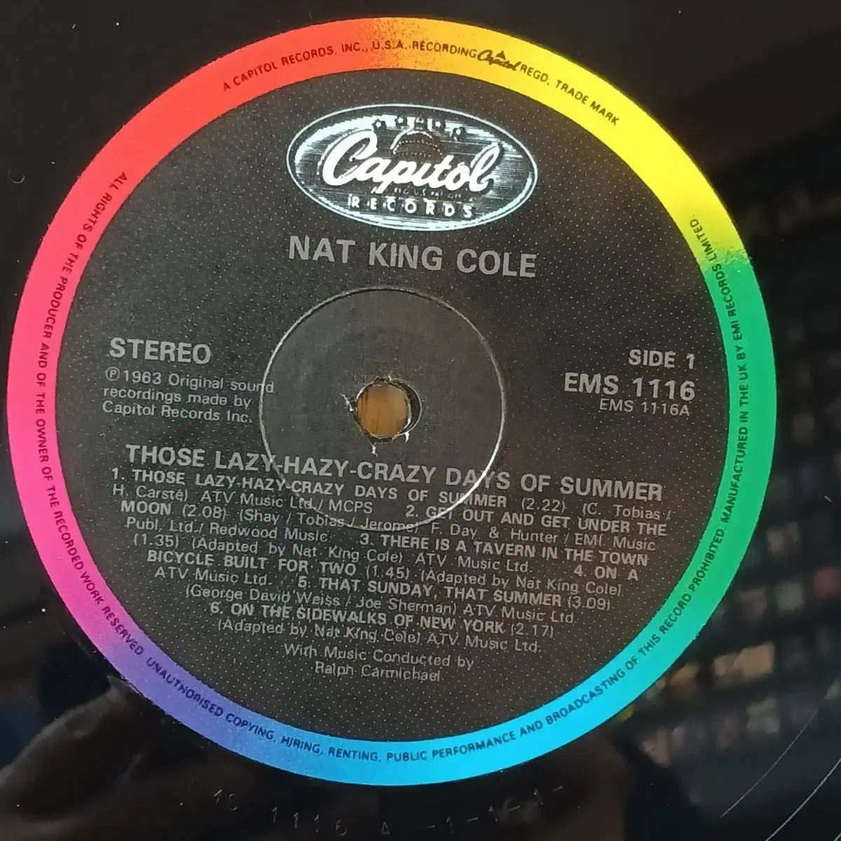 [민트급] NAT KING COLE  수입 LP 할인 가격