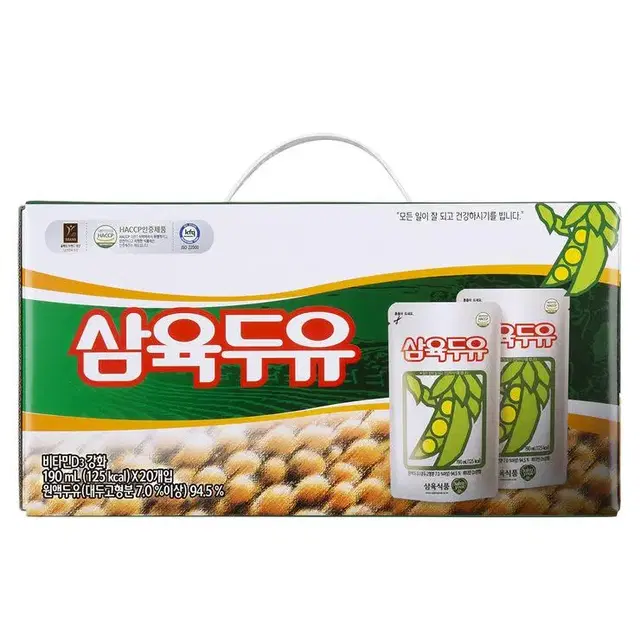 삼육두유 파우치 190ml x 20개 x 2박스