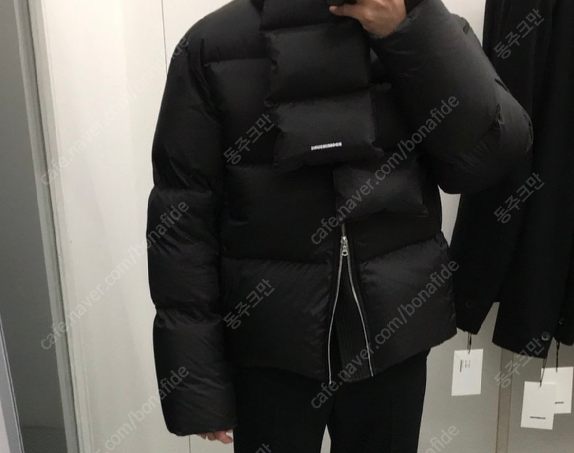 Koo Min Sung 2021FW Padded black size L (Largest)