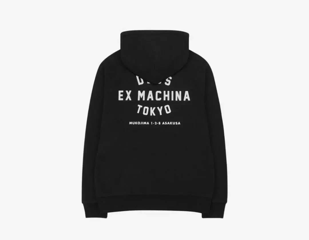 데우스 엑스 마키나 도쿄 어드레스 후드 블랙 (L, XL, XXL)