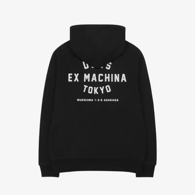 데우스 엑스 마키나 도쿄 어드레스 후드 블랙 (L, XL, XXL)