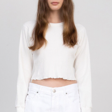 [ viaplain ] Via Easy cropped T-shirt