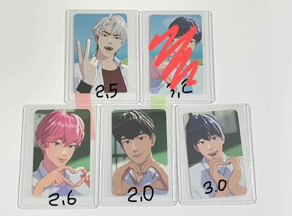 Plave 6th yeoreum unreleased photocard 2nd,4th (Yejun, Bamby, Hamin)