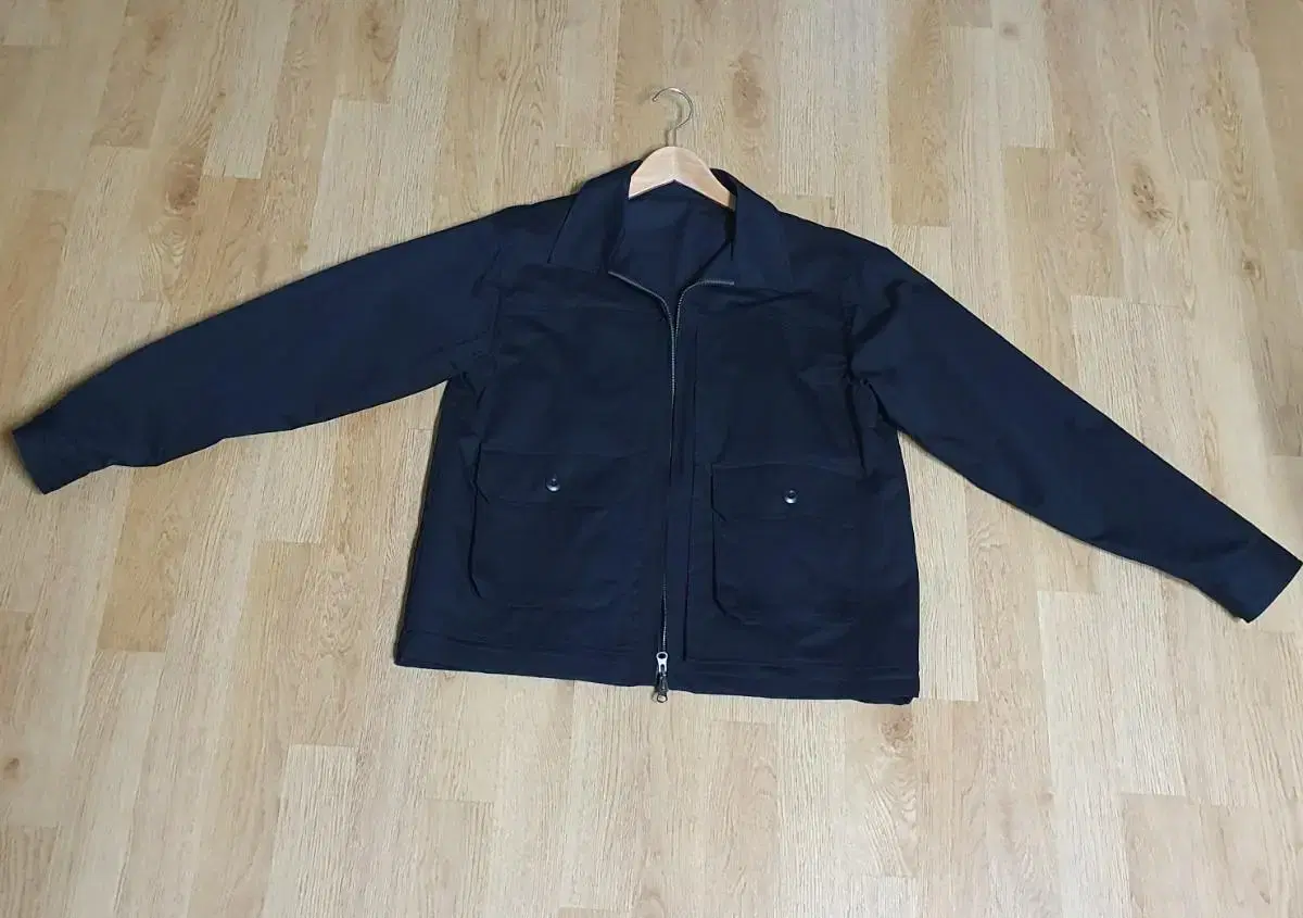 Hourscope cotton-blend bloo jacket