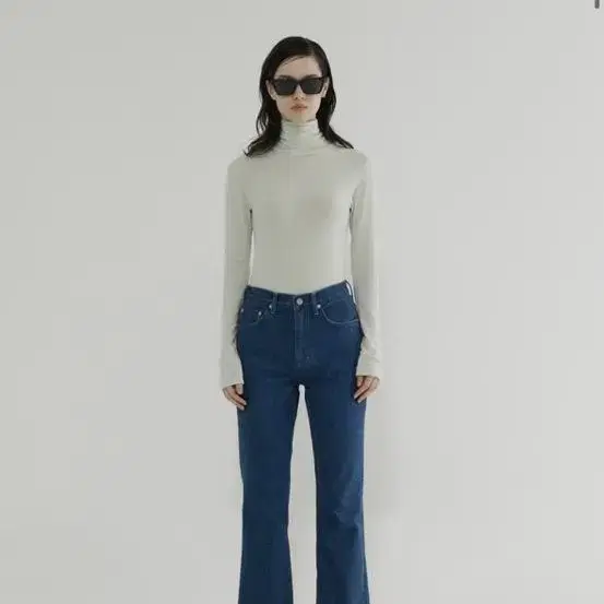 라벨 아카이브 flared jeans 블루 스몰 s