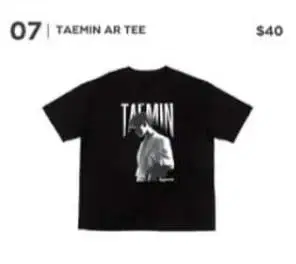 슈퍼엠 AR 티 태민버전 미개봉