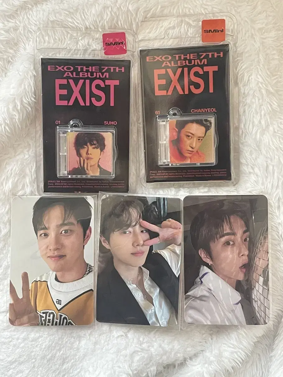 엑소 EXIST 디오, 수호, 시우민 포카 양도