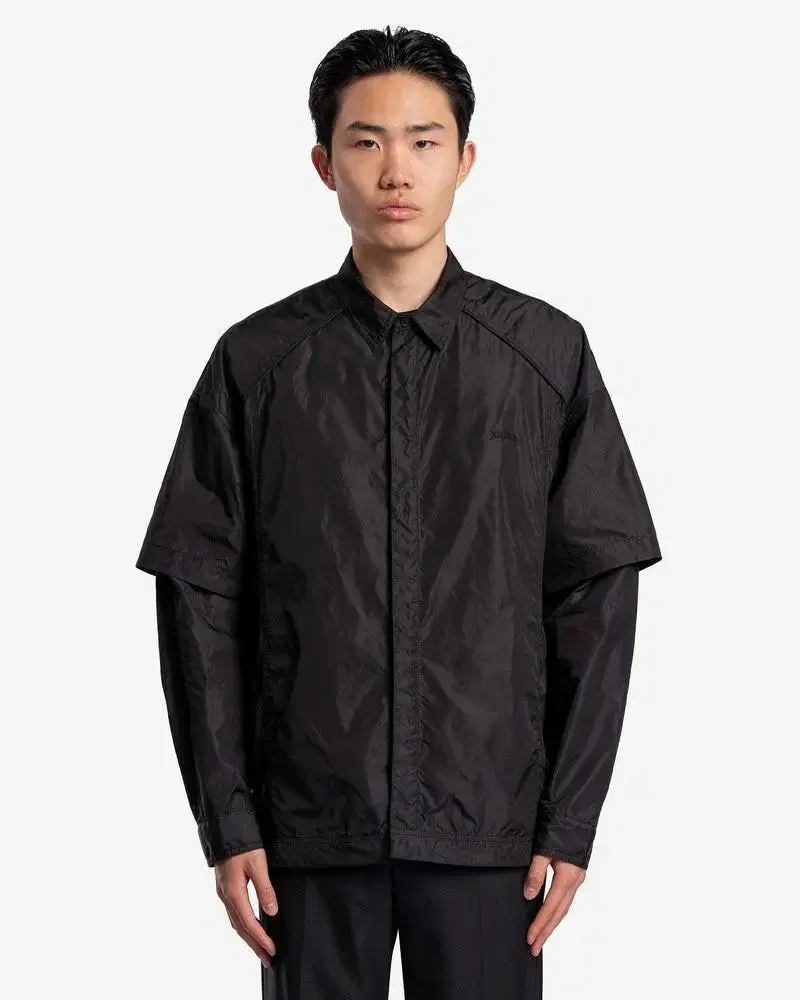 JUN.J Junji 23SS Overshirt with detachable short sleeves