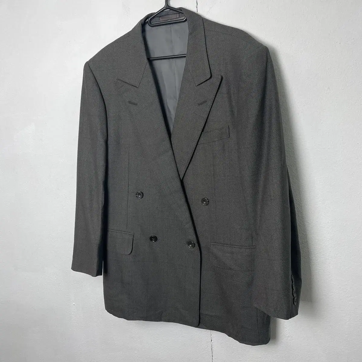 Burberry Overfit Double Check Jacket in Japan (Genuine)