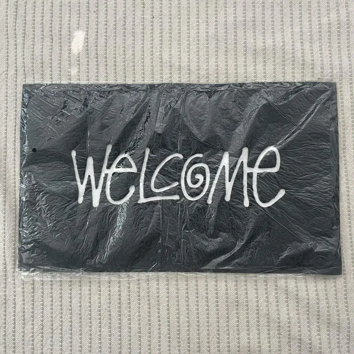 스투시 웰컴 매트 블랙 Stussy - PVC Welcome Mat