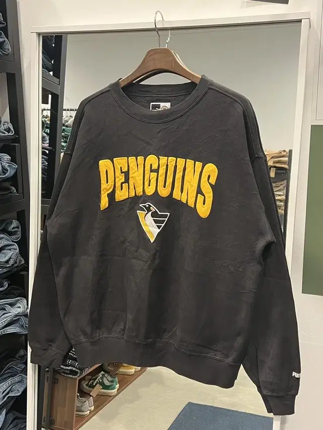 Puma 푸마 NHL PENGUINS 스웻셔츠