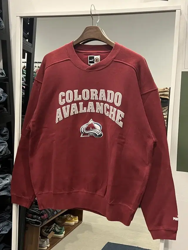 Puma 푸마 NHL COLORADO 스웻셔츠