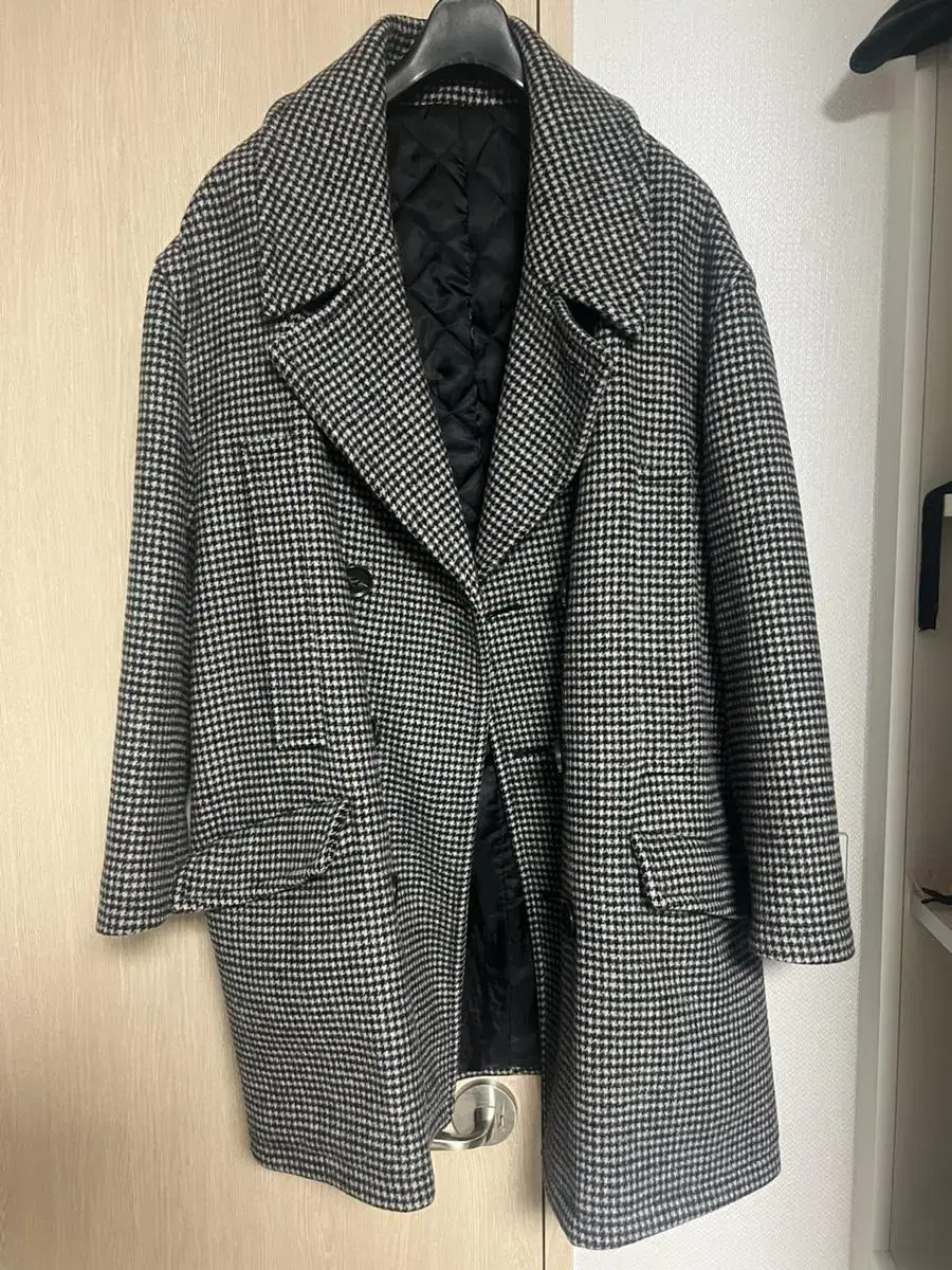 (Quick sale)Flack check coat M(large)