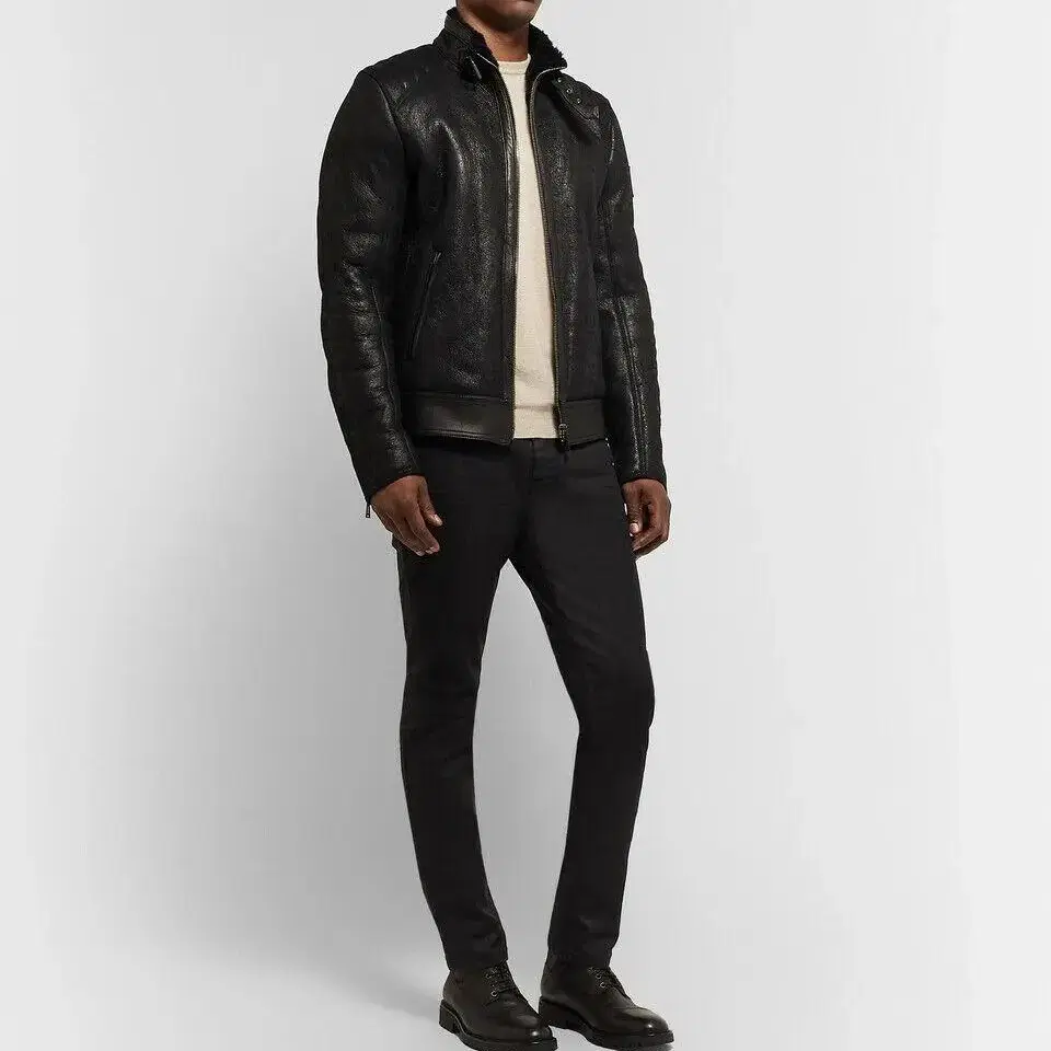 벨스타프 시어링 바이크자켓, Belstaff Shearling Biker