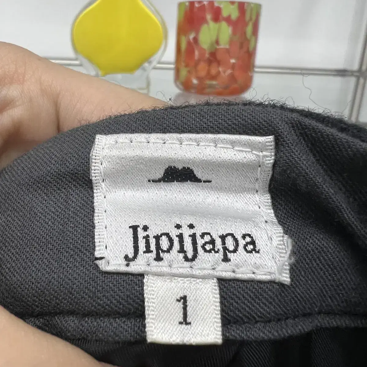 빈티지 jipijapa 울 팬츠