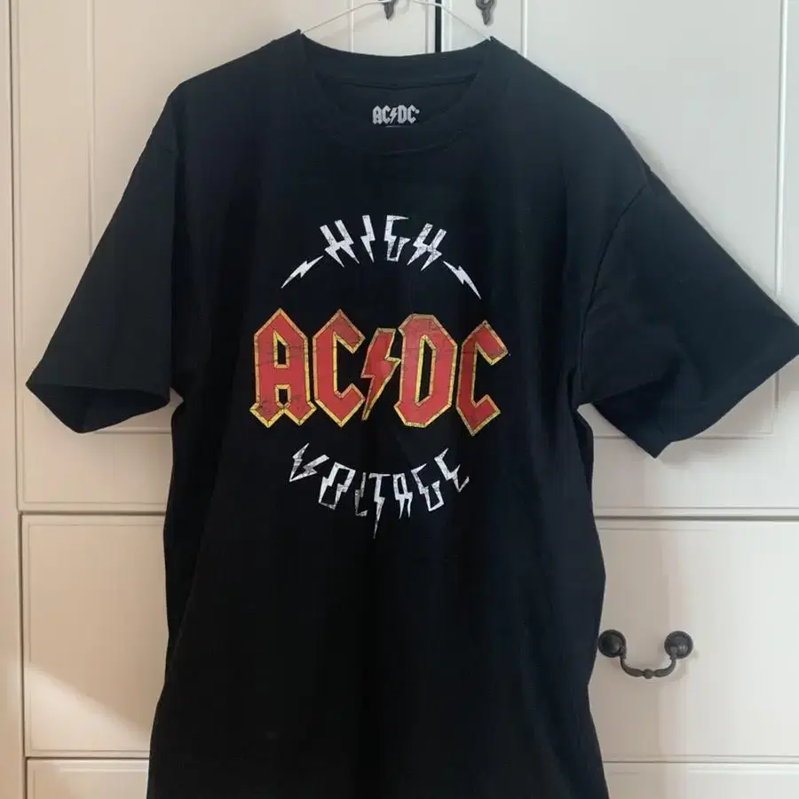 Acdc 빈티지 반팔