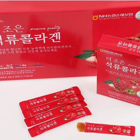 더존건강 석류 콜라겐 스틱 20g x 30포