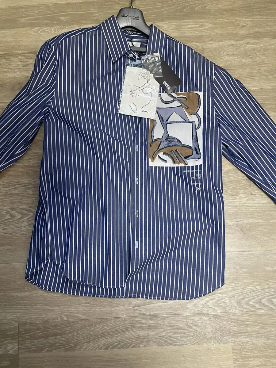 System Homme Kwon Chul-Hwa Striped Shirt 95