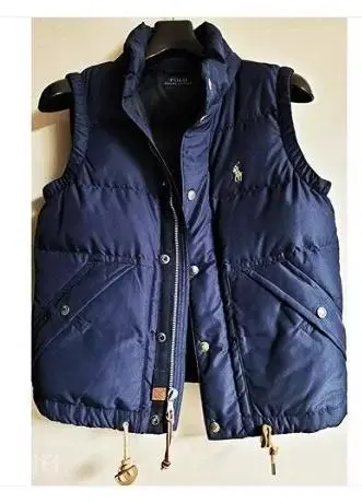 Polo Navy WomenDownPaddedVest ConditionVariGood Pole1090