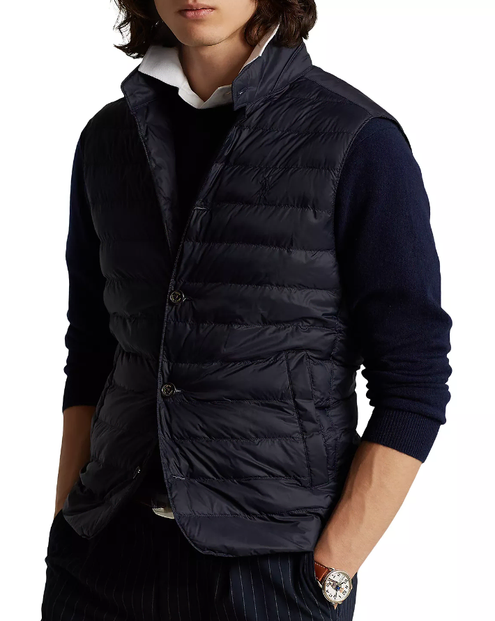 Polo Ralph Lauren Water Repellent Quilted Vest / Quilted Vest / S