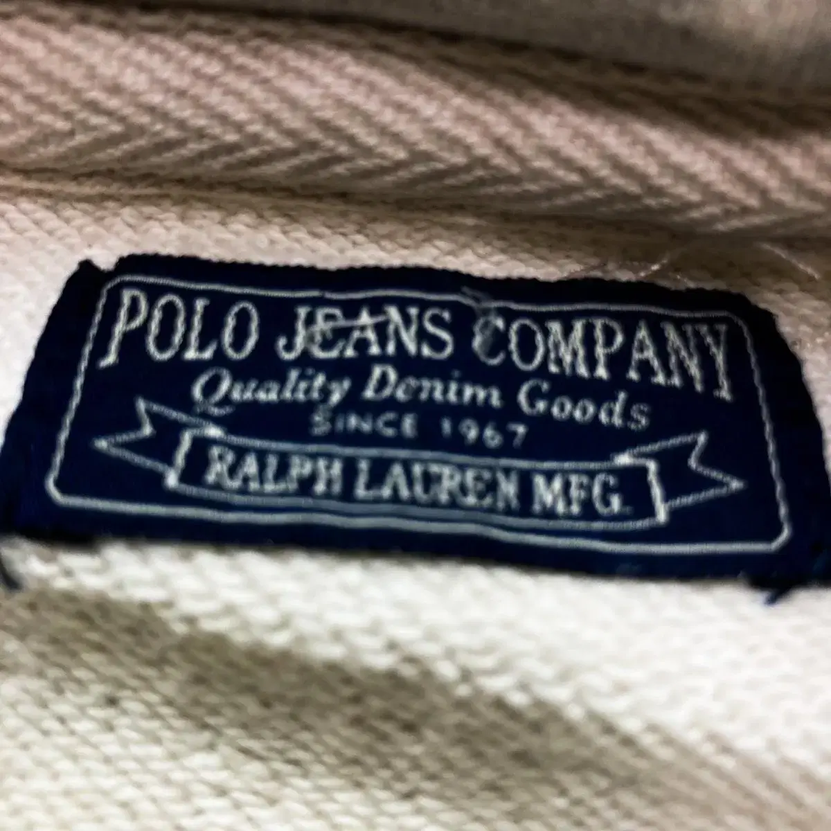 Polo Jeans 폴로 랄프로렌 올드스쿨 스티치 집업 자켓