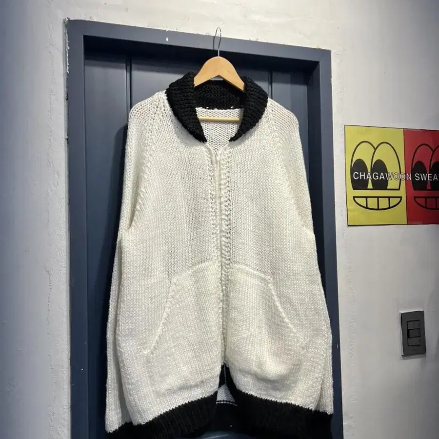 HORSE HEAD COWICHAN SWEATER 빈티지코위찬자켓