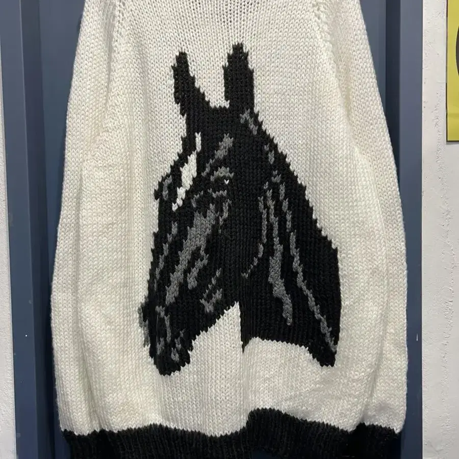 HORSE HEAD COWICHAN SWEATER 빈티지코위찬자켓