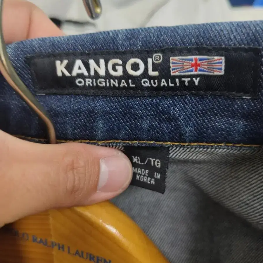 XL)KANGOL 캉골 오버핏 데님 자켓 팝니다