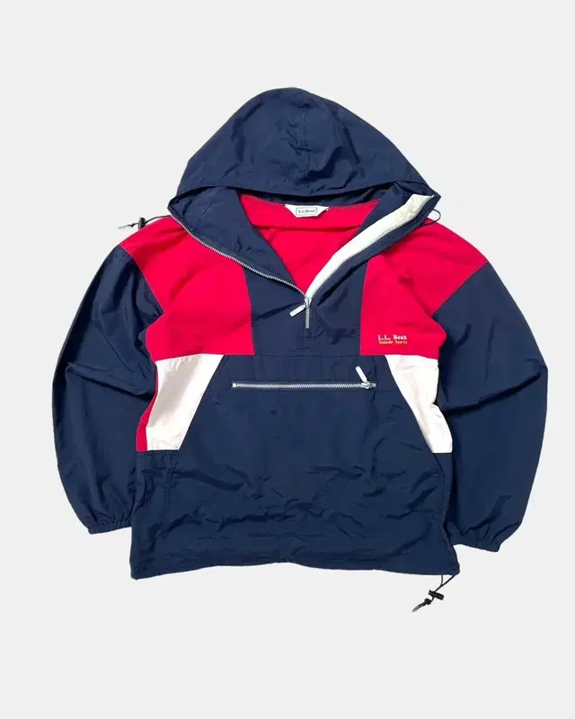 80s l.l. bean anorak windbreaker jumper