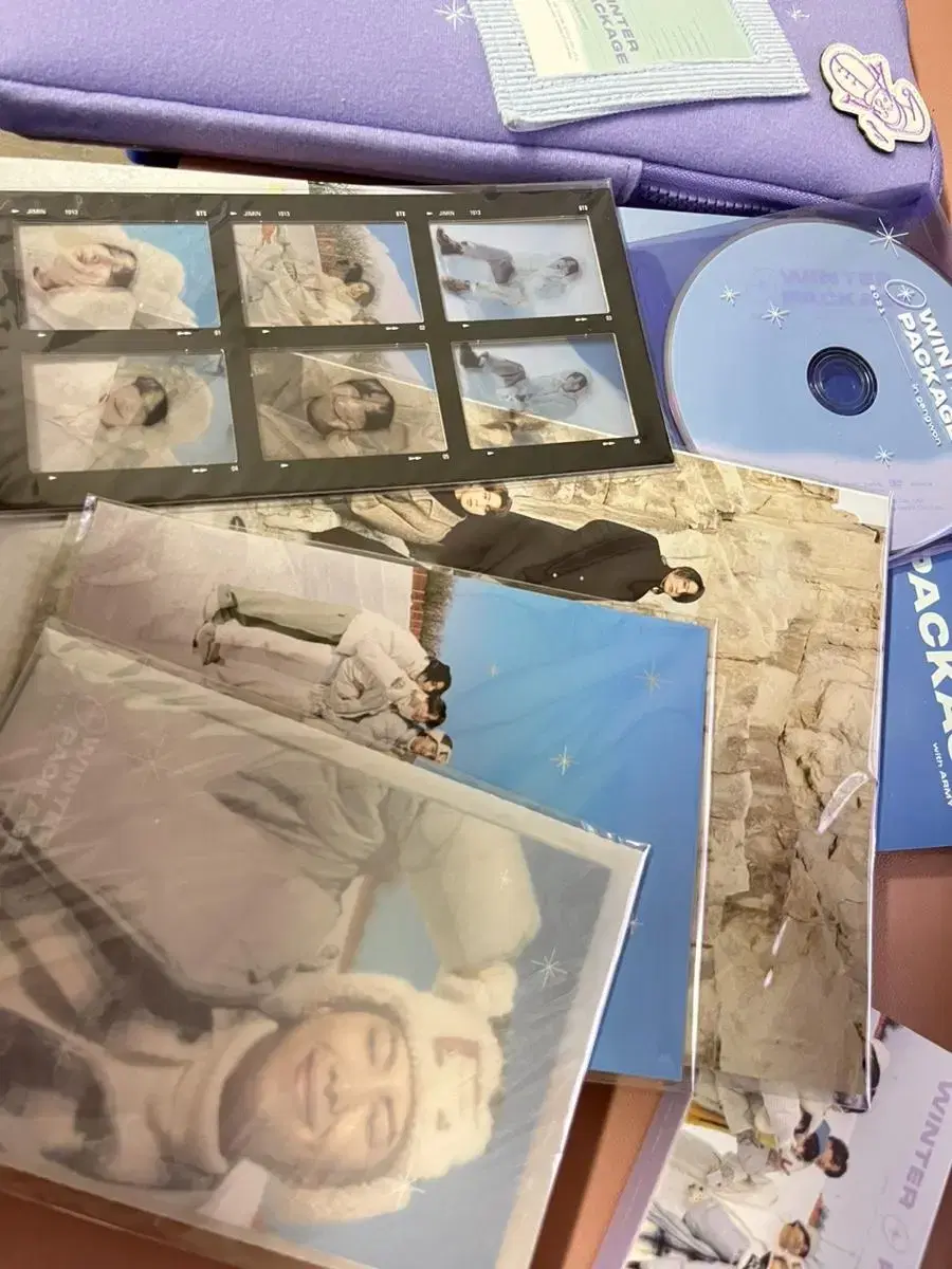 BTS Winter Package jimin Film (excluding photo card)