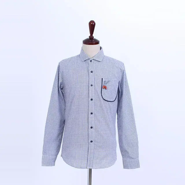 Brooch Check Shirt