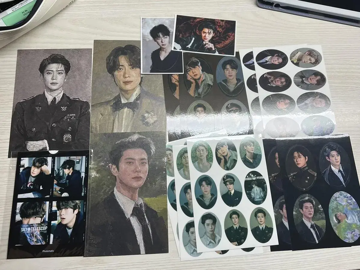 Nct jaehyun ortho postcard stickers