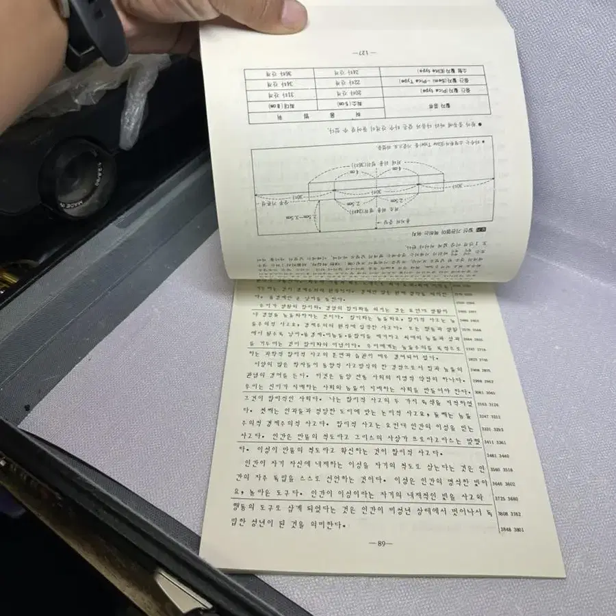 종합 한글타자기 2벌식 4벌식 공용 교본 혜원출판사 1991년 상태굿