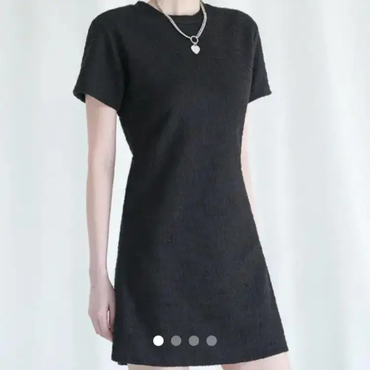 어반드레스  tweed Mini Dress-black