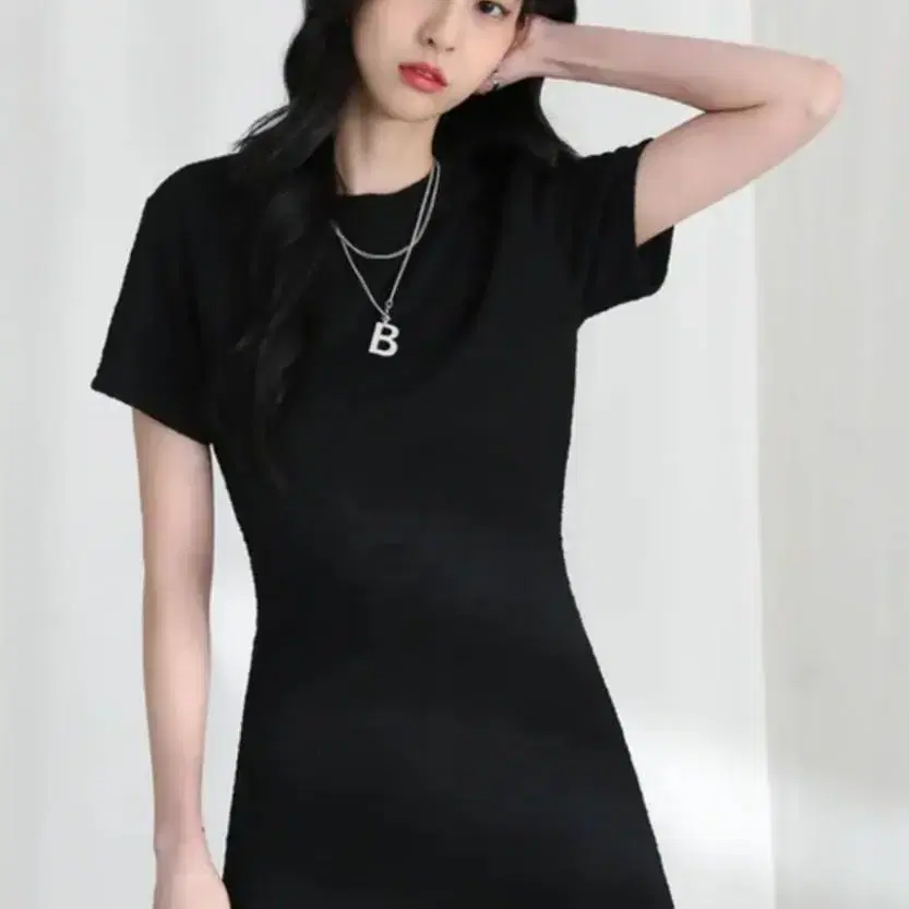 어반드레스  tweed Mini Dress-black