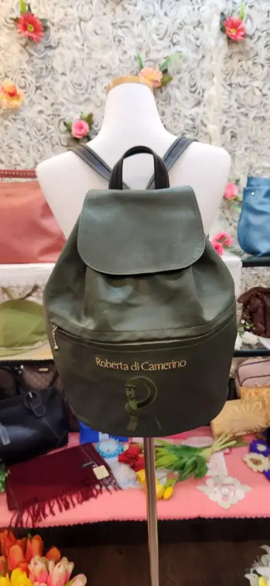 ROBERTA DI CAMERINO 가죽 백팩