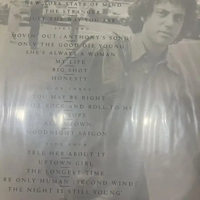 Billy joel lp greatest hits honesty