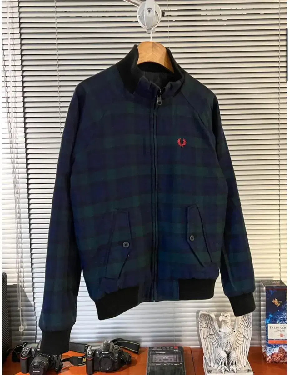 fred perry 프레드페리 리버서블자켓