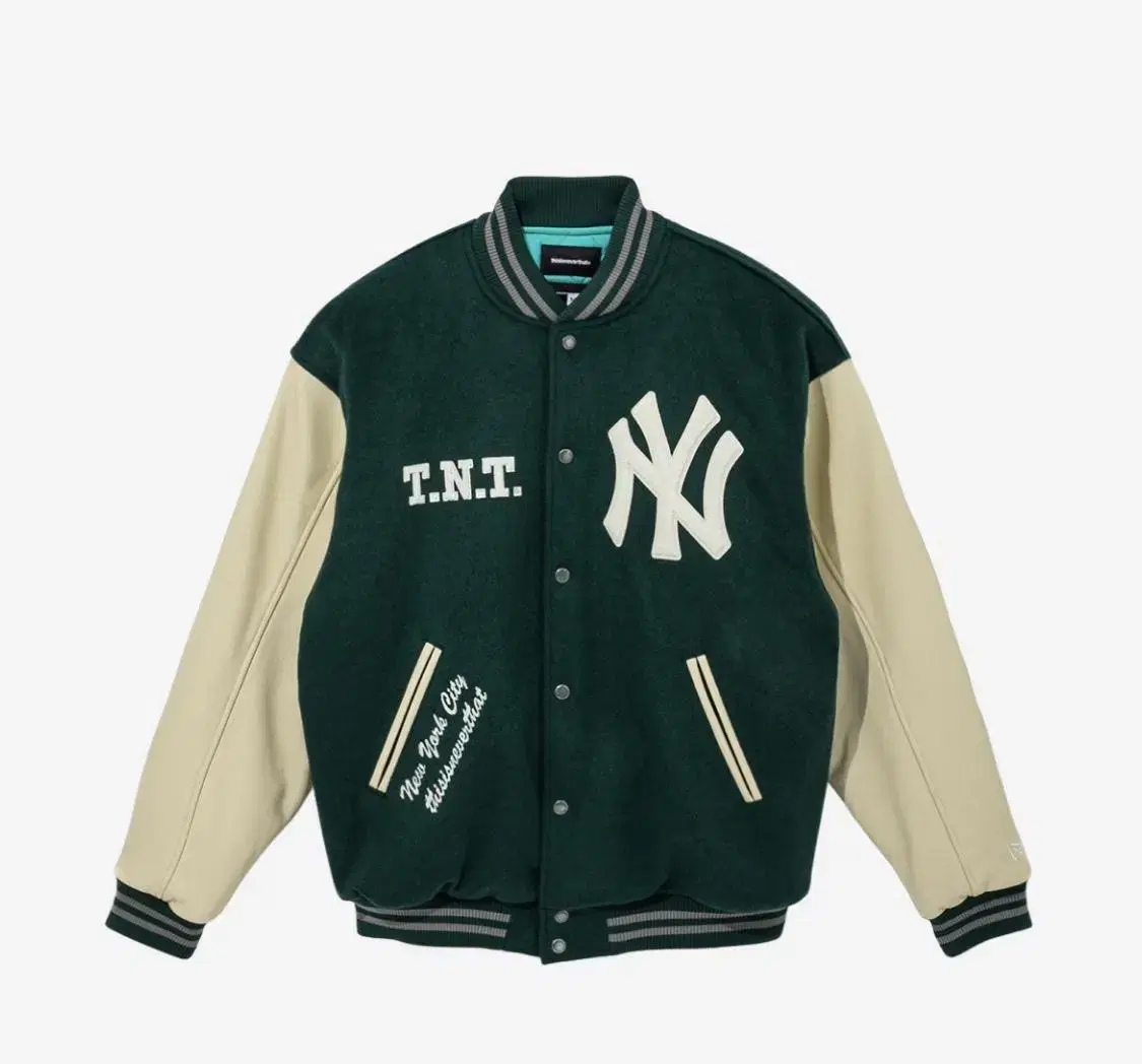 This Is Never That Varsity Jacket L