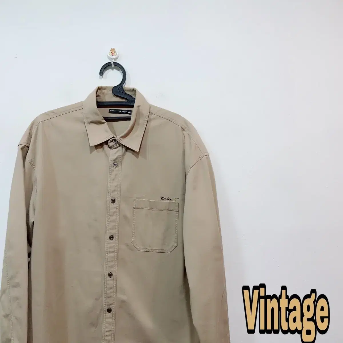 Vintage Brown gaeul Shared ShirtJacket