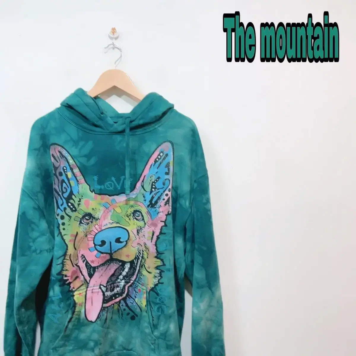 Vintage The Mountain Tie-Dye Big Size gaeul Shared Hoodie