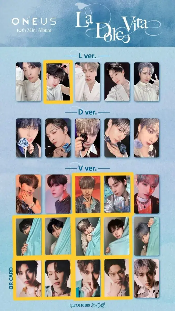 Oneus Radochevita Photocard