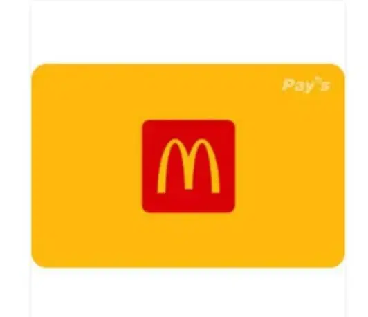 McDonald's 5,000 won gift certificate Instant delivery Reply