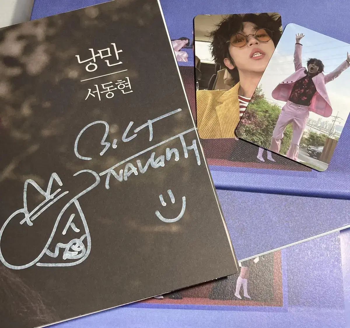 Seo Donghyun Romantic Autograph Signed