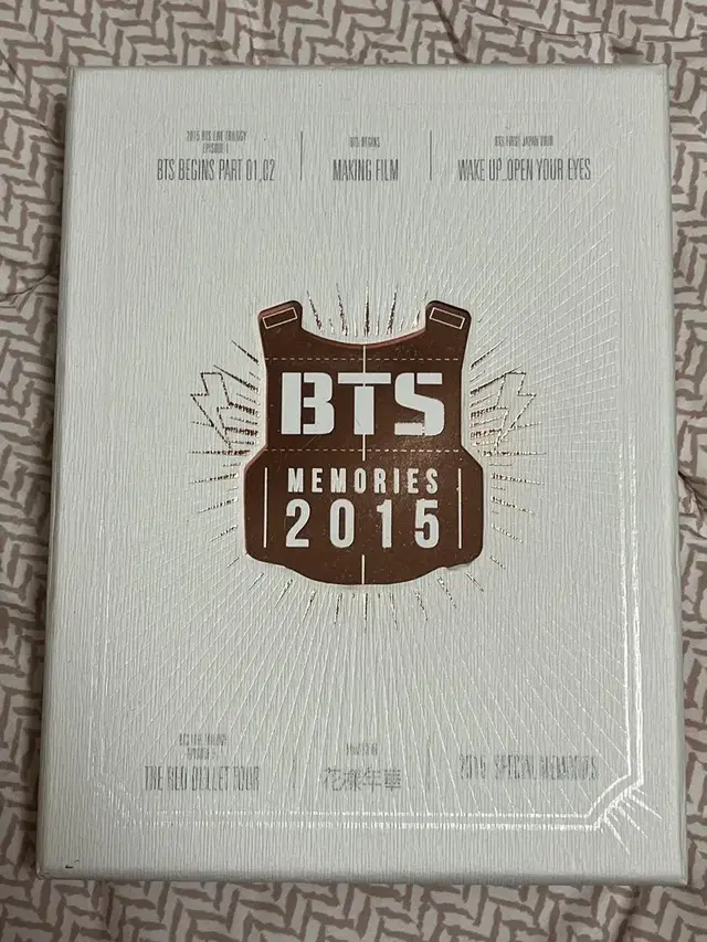 방탄소년단 BTS 2015 메모리즈 memories DVD