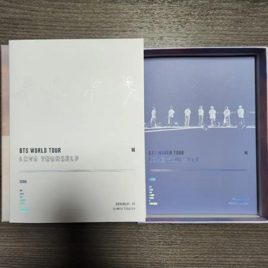 BTS 방탄소년단 굿즈 럽셀콘 서울 DVD