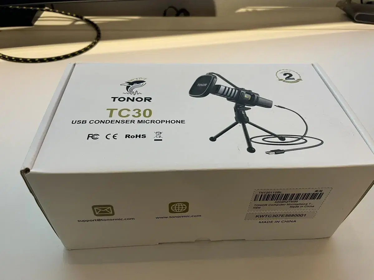 TONOR TC30 USB 콘덴서 마이크 새상품